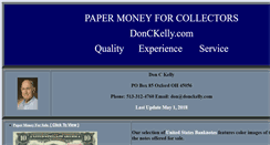 Desktop Screenshot of donckelly.com